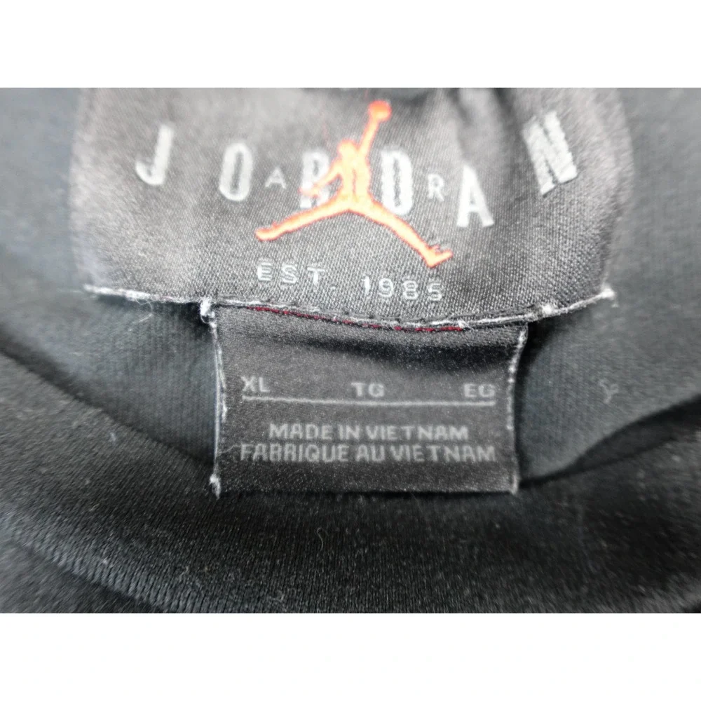 Jordan Beasts Out East Black Long Sleeve‎ Performance Shirt Mens XL Jumpman Logo